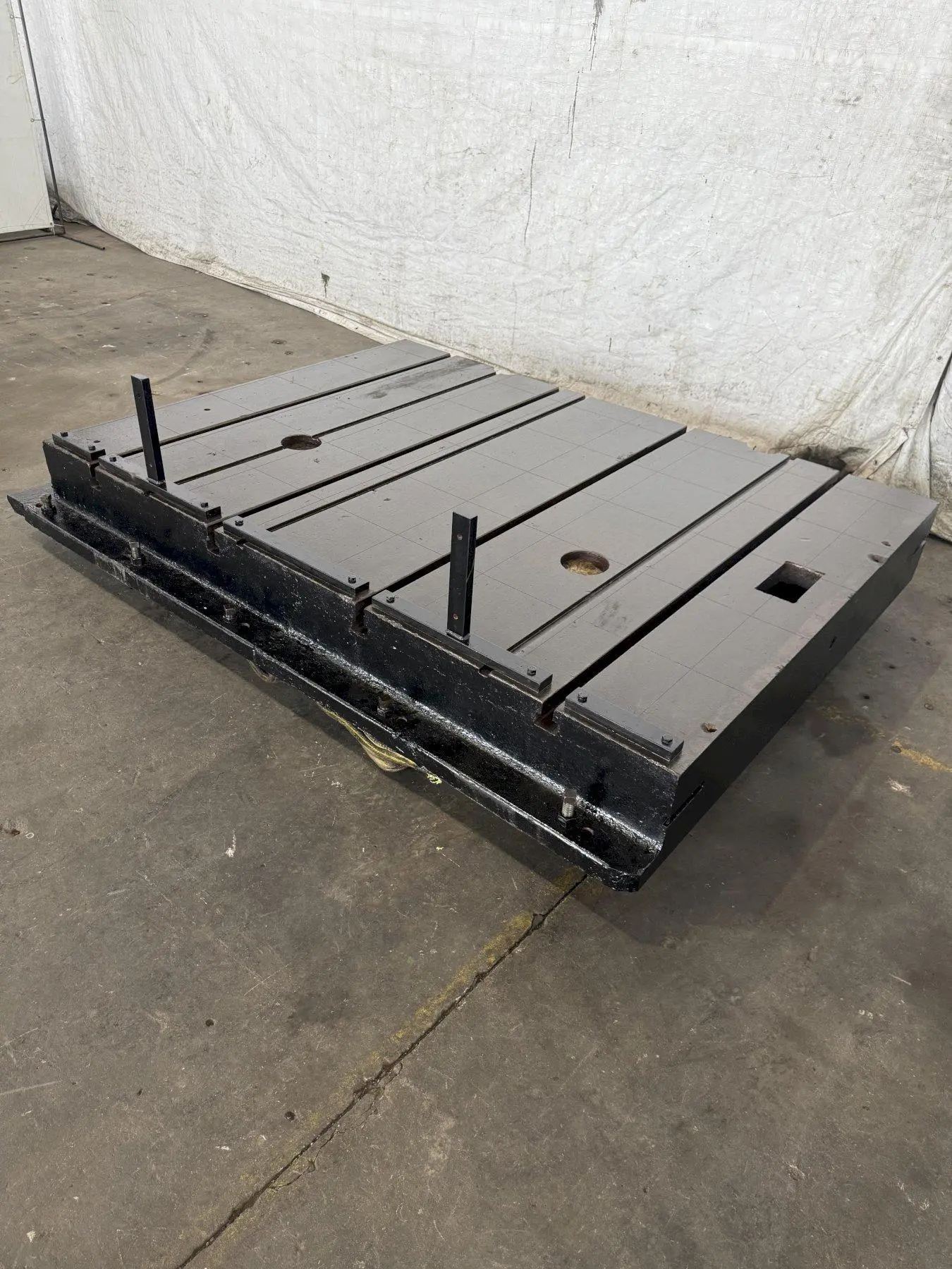 84" X 67" X 10" T-SLOTTED FLOOR PLATES. STOCK # 0903124