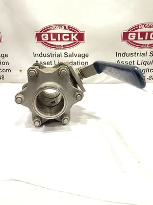 3″ Manual 316SS Stainless Steel Sanitary Ball Valve CF8M 1000 WOG
