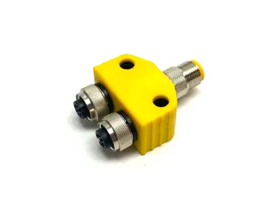 USED TURCK CABLE SPLITTER 2-BRANCH M12 EUROFAST