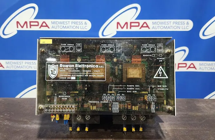 Used ROWAN ELETTRONICA 36030 Motor Controllers Michigan US | Midwest Press and Automation #618462