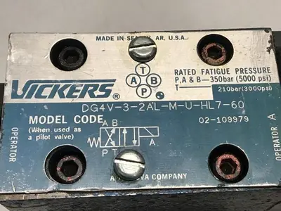 USED VICKERS DG4V-3-2AL-M-U-HL7-60