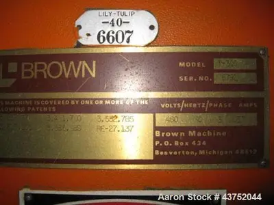 Used BROWN T-300 Trimming Presses Illinois US | Aaron Equipment #86619