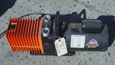 USED ALCATEL TABLE TOP  VACUUM  PUMP VACUUM PUMP