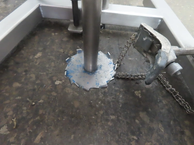 used 1 hp Eiger Machinery Inc. Lab High Speed Disperser, Stainless steel
