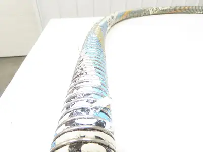 Wilcox 1.5"x 12' Flexible Chemical Transfer Hose Camlok Ends
