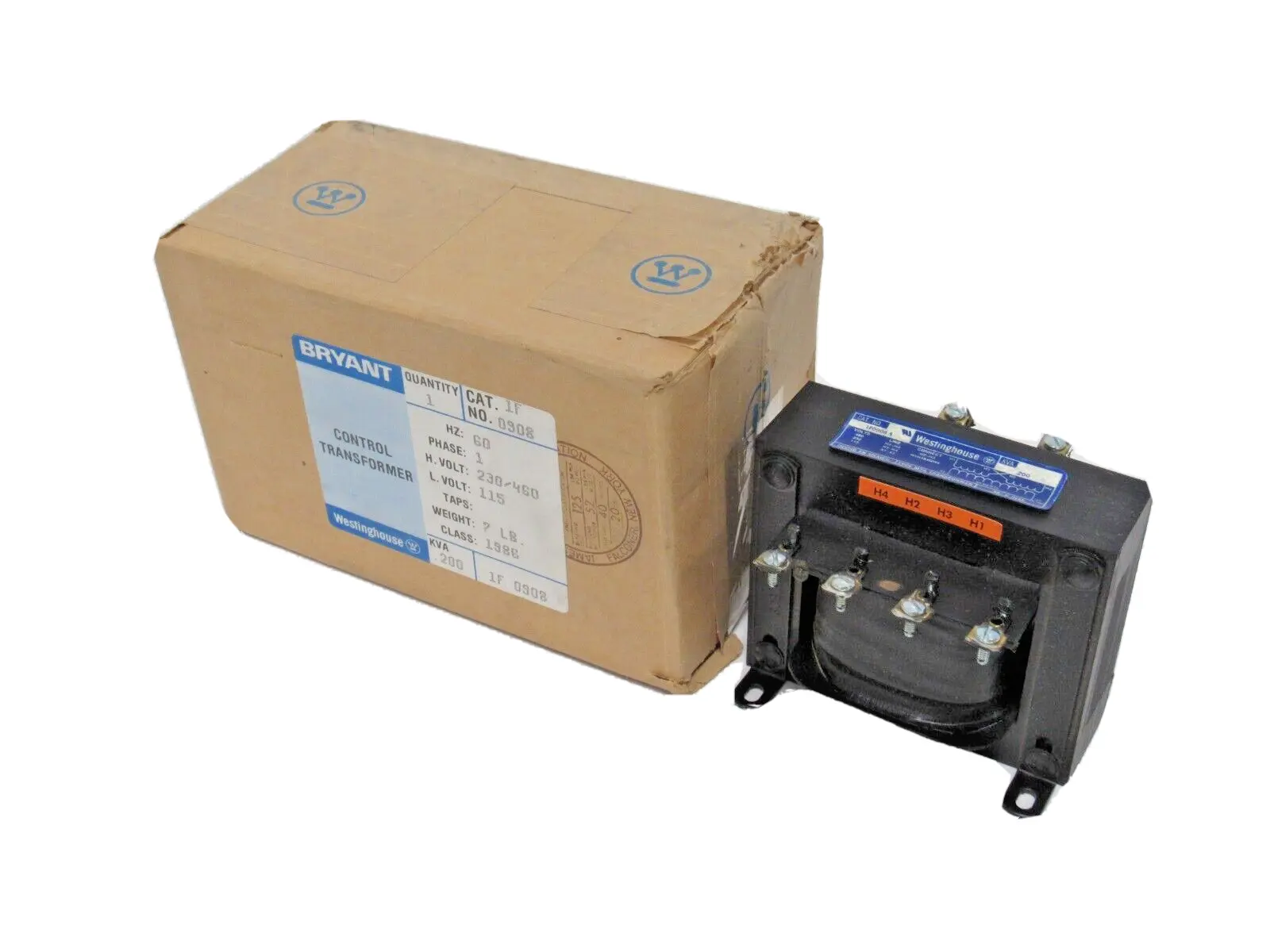 NEW WESTINGHOUSE 1F-0908 CONTROL TRANSFOMER 1F0908