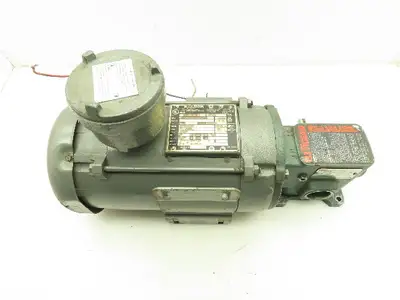 MR96101 Tigear 133 Speed Reducer Gearbox 10:1 R 5/8" LH 3Ph 460V 1/2Hp Motor Haz