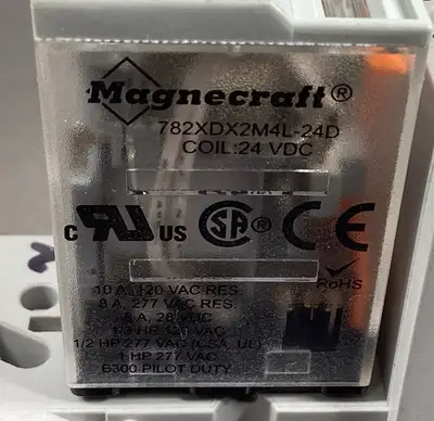USED Magnecraft 782XDX2M4L-24D / 70-782EL14-1