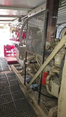 USED CUMMINS/STAMFORD 300KW DIESEL GENERATOR
