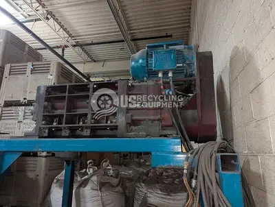 Used 2006 UNTHA RS450 4S QUAD SHAFT SHREDDER WITH CONVEYOR Shredders Kentucky US | US Recycling Equipment #1314618