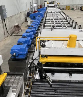 Metal Roof Deck & Floor Deck Roll Forming Machine in Connecticut