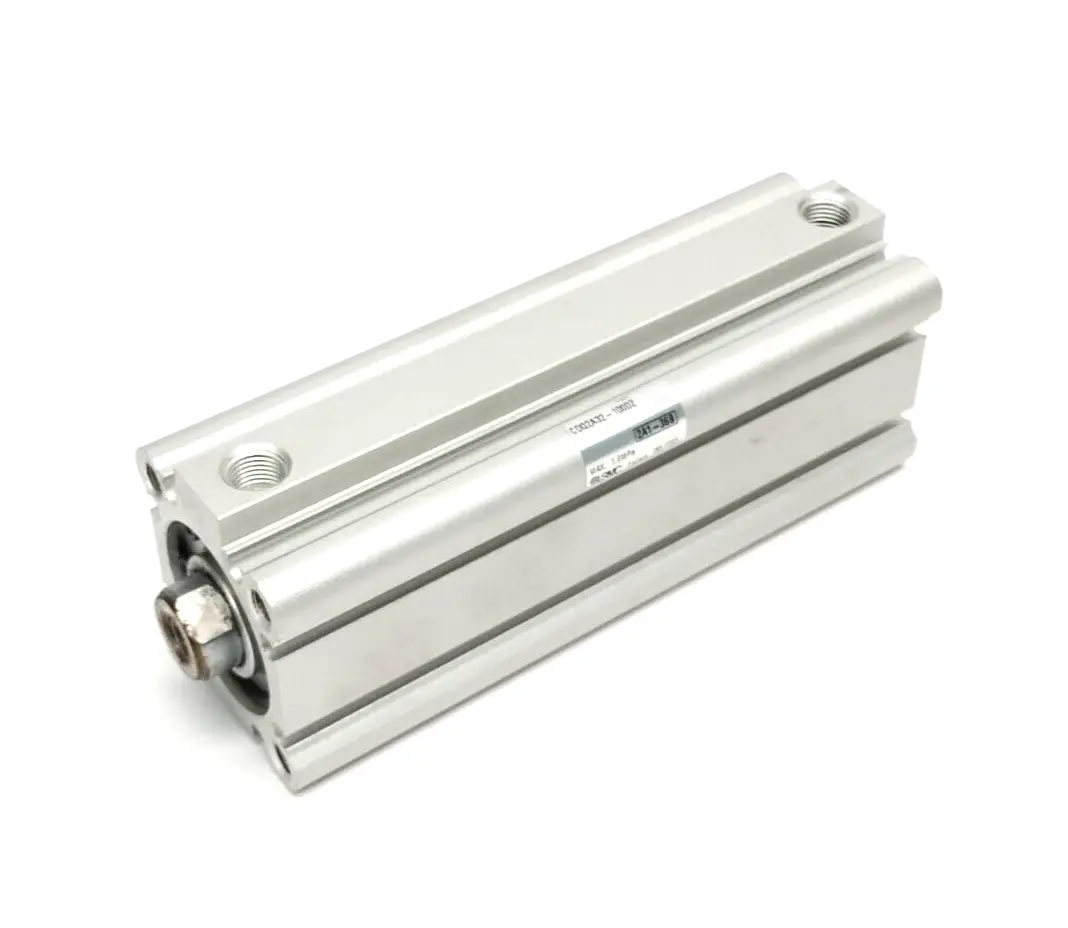 CDQ2A32-100DZ | SMC  Compact Pneumatic Cylinder 32mm Bore 100mm - Used