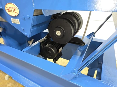 24" Wide X 108" L Witte Fluid Bed Dryer / Classifier With Cyclone