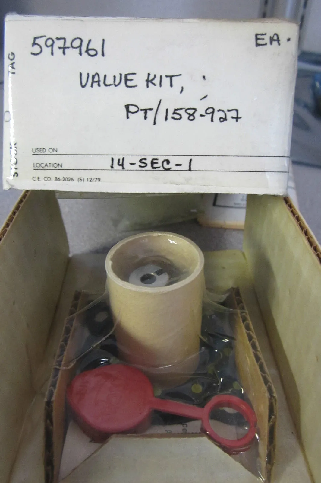 NEW ASCO 158-927 REBUILD KIT 158927