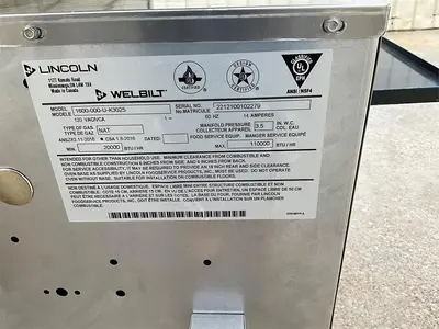 USED LINCOLN IMPINGER 1600