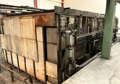 USED ESTEE POWDERCOATING LINE