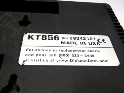 USED DICKSON 8 INCH 203MM TEMPERATURE RECORDER