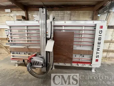 Used 2024 STRIEBIG COMPACT VERTICAL PANEL SAW Woodworking Panel Saws North Carolina US | CAROLINA MACHINERY SALES #1250289