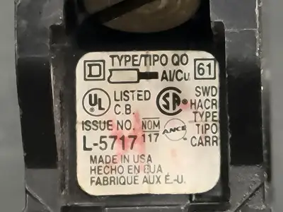 USED SQUARE D QO115