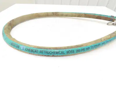 Boston Chemcat 1"ID x 6' Petroleum Chemical Transfer Hose Camlok Ends