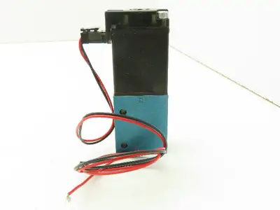 MAC 37A-AB0-HDBB-1MC Pneumatic Solenoid 3/2 Poppet Valve 24VDC 1/4" NPT