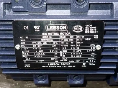 USED LEESON C80T17FZ53A