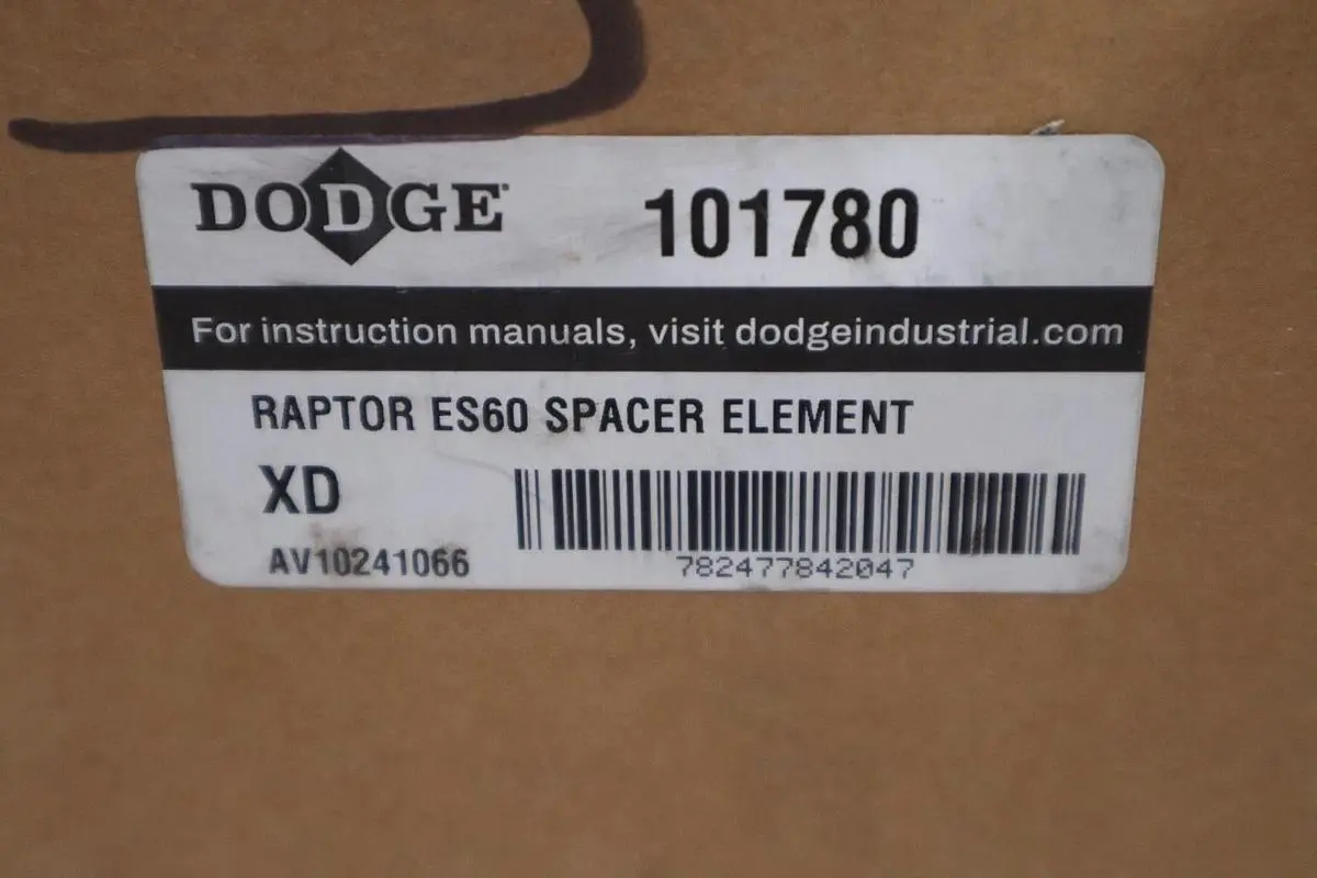 DODGE 101780 RAPTOR ES60 SPACER ELEMENT - NEW IN BOX - STOCK SGF106