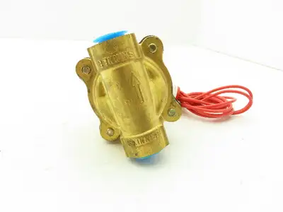 Skinner Lancer 4LD2LB5102 Solenoid Valve 2-Way NC 120V 100 PSI 3/8"NPT Hot Water