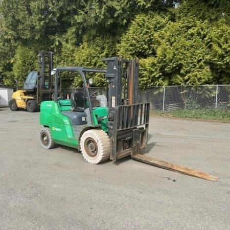 Used 2011 MITSUBISHI FG50CN Internal Combustion Forklifts: Pneumatic Tire British Columbia CA | Leavitt Machinery #1443686