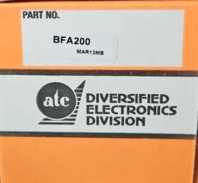 Diversified Electronics BFA200 FUSE STATUS INDICATOR. Loc3D-22