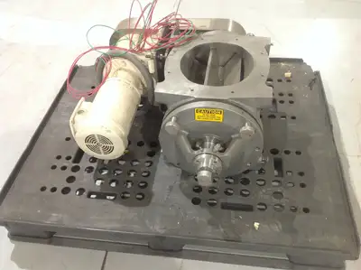 Used Nu-Con CV500U SS SS AR Rotary Airlock Feeder Michigan US | Maverick Industrial Sales #1460787