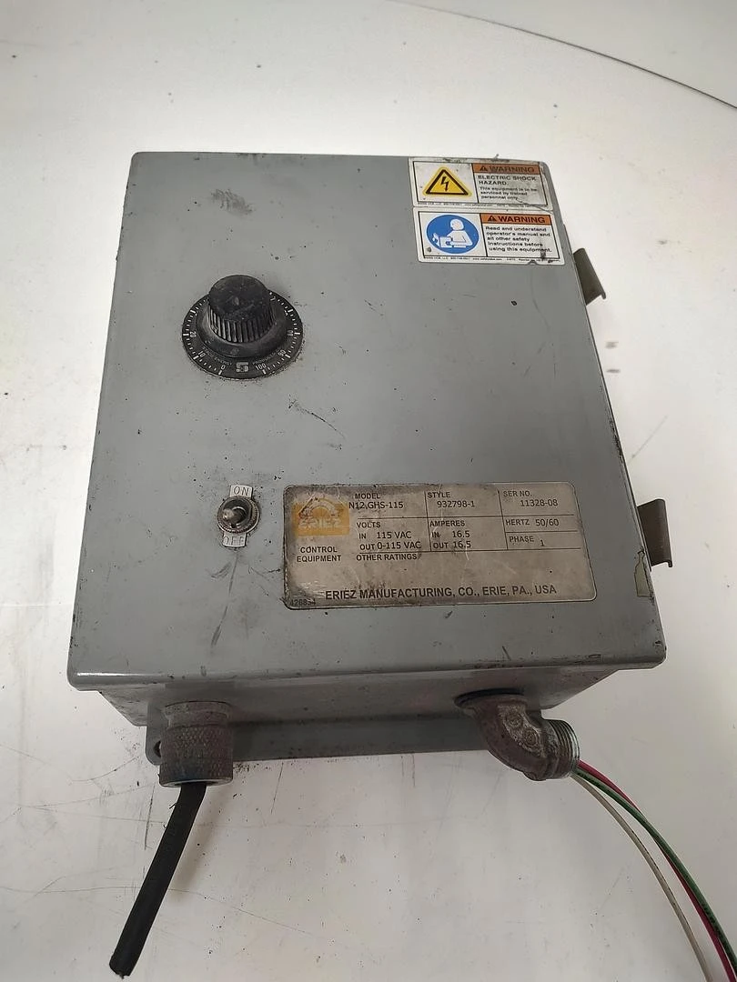 USED ERIEZ MAGNETICS N12GHS-115