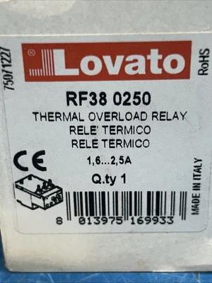 NEW Lovato RF380250