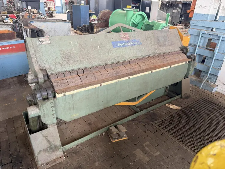 Used 2009 CHICAGO DREIS & KRUMP HBPU812-6 Box & Pan Brakes including Finger Ohio US | G-2000, Inc. #1333607