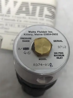 New | in-Stock WATTS R374-01B Solenoid Regulators Ohio US | Surplus Asset Holdings #1239419