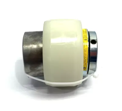 USED KTR SIZE 1 RUFLEX® TORQUE LIMITER WITH BOWEX® CURVED-TOOTH GEAR COUP.