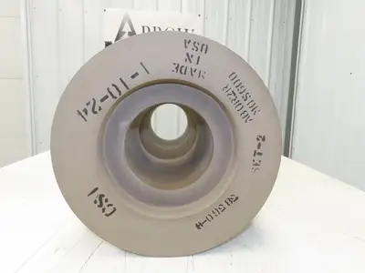 Cel Star A80R2R Centerless Cylindrical Grinding Wheel 14"OD x 20"W x 6"ID Set