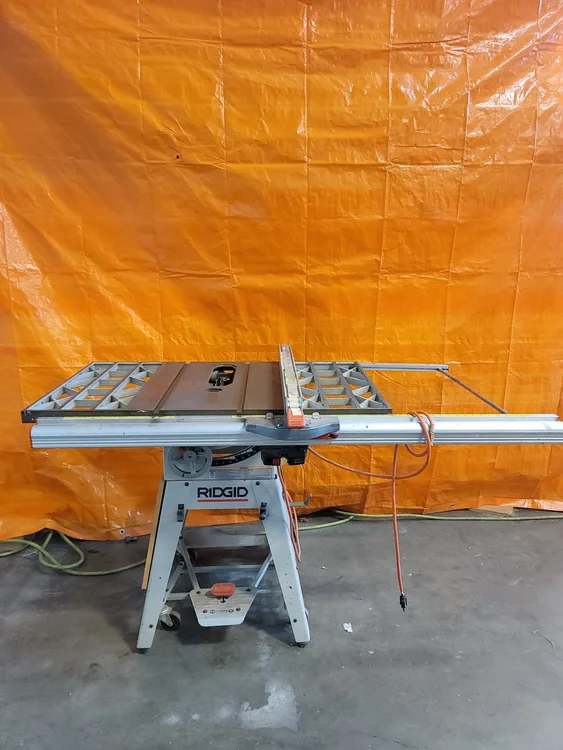 Used Ridgid TS3612 Woodworking Table Saws | Coast Machinery Group #875282