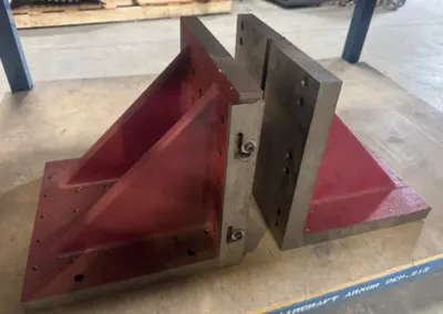 Lot of 2 Pcs Pair Suburban Tool PAW 121212 G Angle Block 12" x 12" x 12" Milled