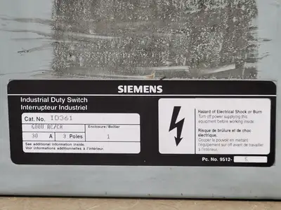 Used FEDERAL PIONEER 1336 Switchgears British Columbia CA | Lenmark #240889