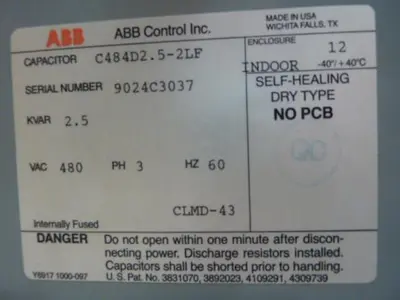USED ABB C484D2.5-2LF