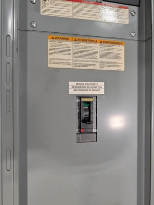 Square D Ele Panel 480y/277vac
