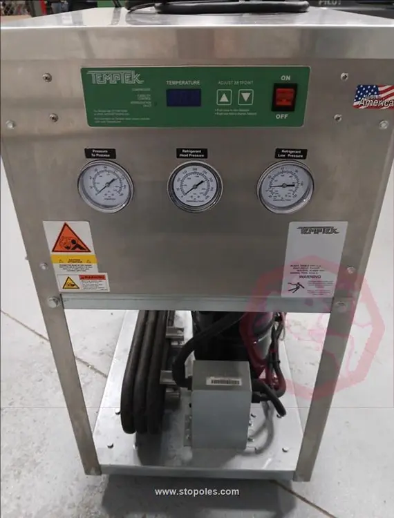 Used TEMPTEK CF-1W Chillers Ohio US | Stopol Equipment Sales LLC #1129728