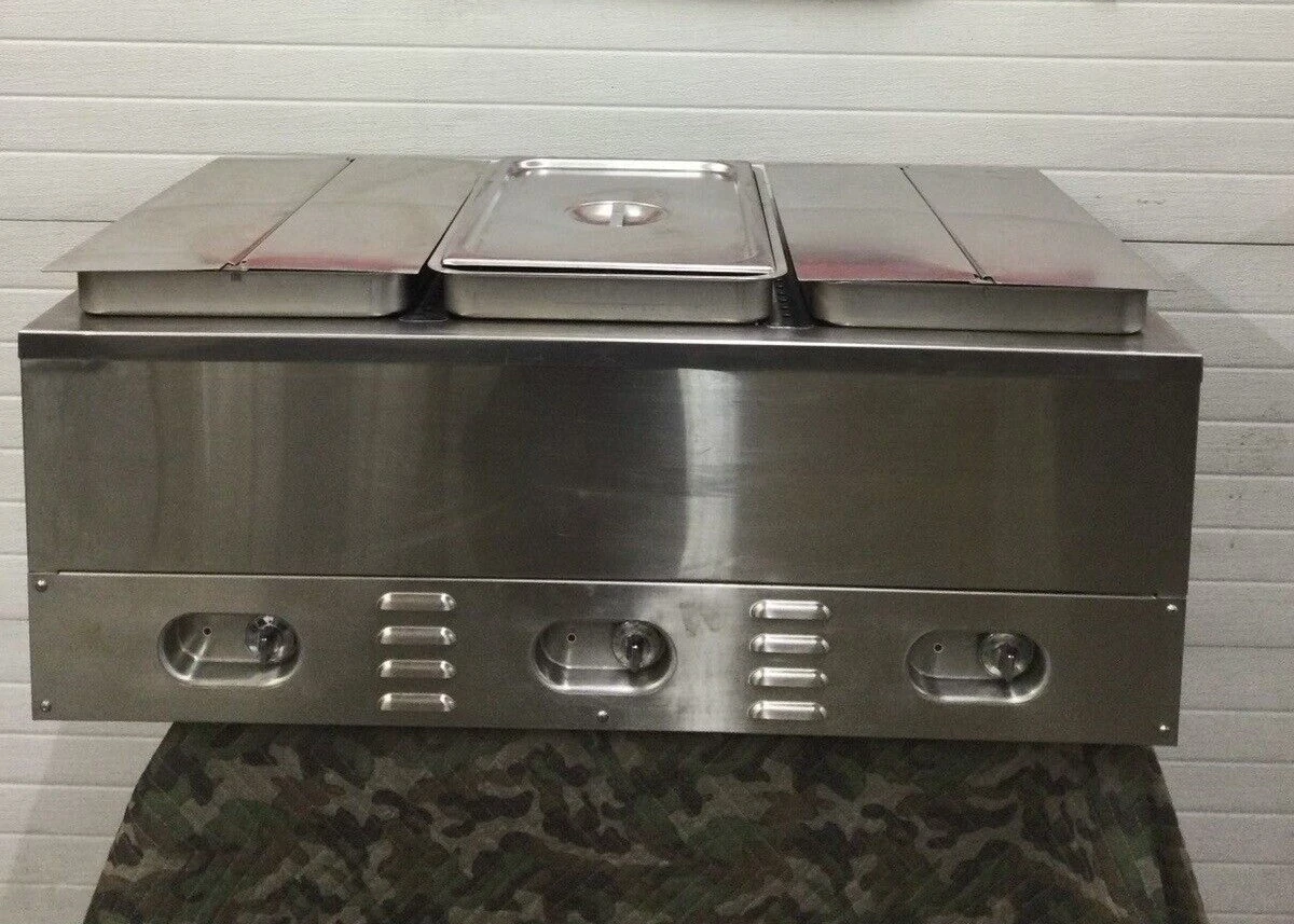 167-0252 Crown Verity CV-3WHS Hot Dog Steamer w/ Bun Warmer