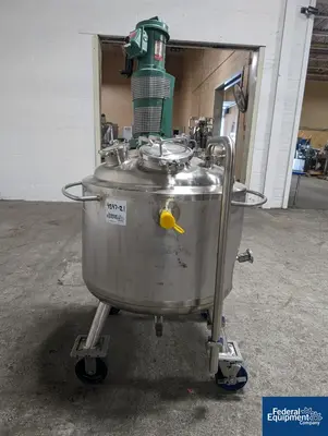USED Precision 200 Liter Precision Stainless Reactor, 316L S/S, 45/100#