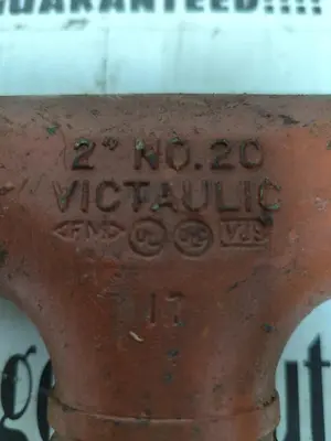 New | in-Stock VICTAULIC NO.20 2" Valves/Fittings Ohio US | Surplus Asset Holdings #1235087