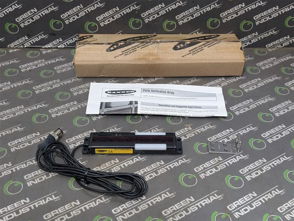 Banner PVA100P6RQ Compact Part Verification Array 51917 New NIB