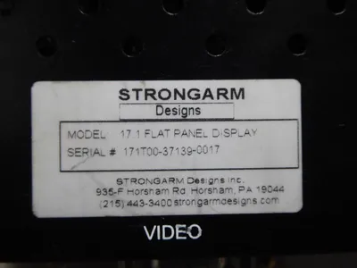 Strongarm Designs 17.1 Flat Panel Display LTM170E4-L01 Abb. SK Used