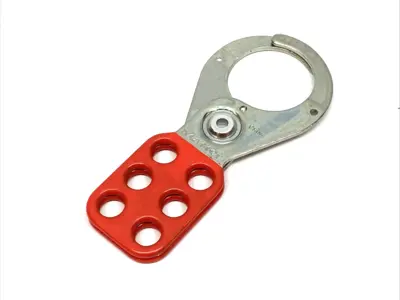 New | in-Stock Master Steel Lockout Hasp 6-Hole 1-1/2" Jaw LOT OF 3 Locksmith Equipment/Supplies Michigan US | Maverick Industrial Sales #1518251