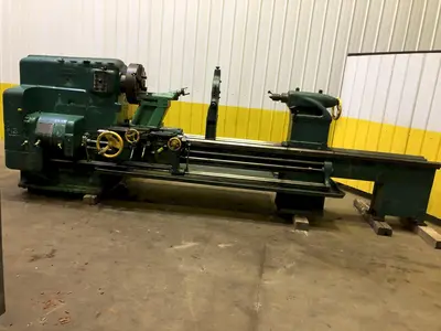 48" X 72" AMERICAN PACEMAKER ENGINE LATHE, 2.25" HOLE: STOCK #16192